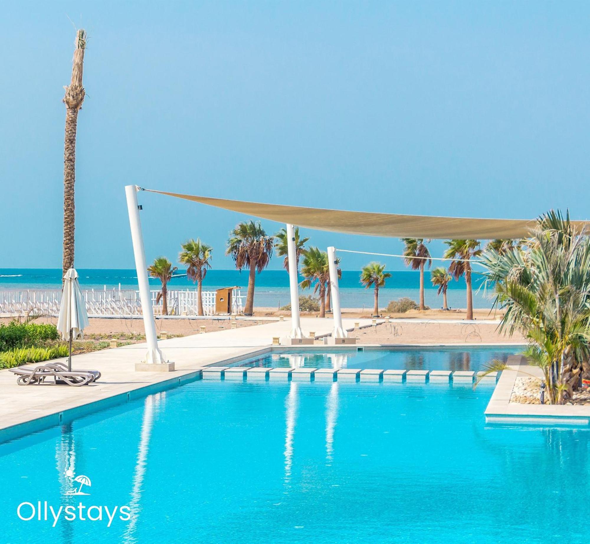 Ollystays Mangroovy Seaview 1Br Beach And Pool Free Access Hurghada Extérieur photo